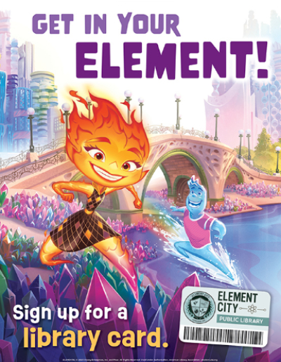 Get in Your Element this Fall with a Library Card