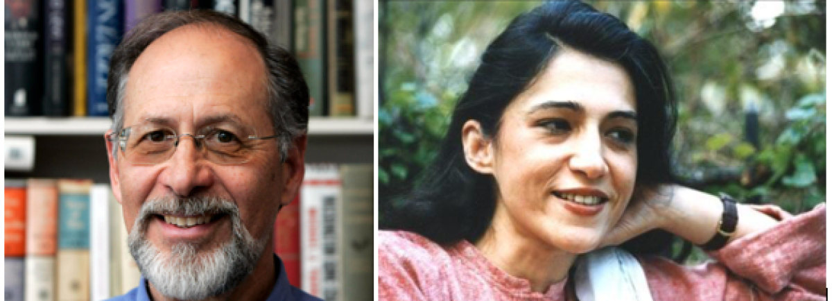 Martin Sherwin (L) Barbara Stoller-Miller (R)