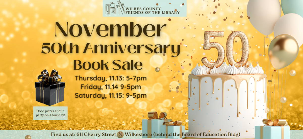 Wilkes County Friends of the Library Celebrate 50 Years of Support and Service
