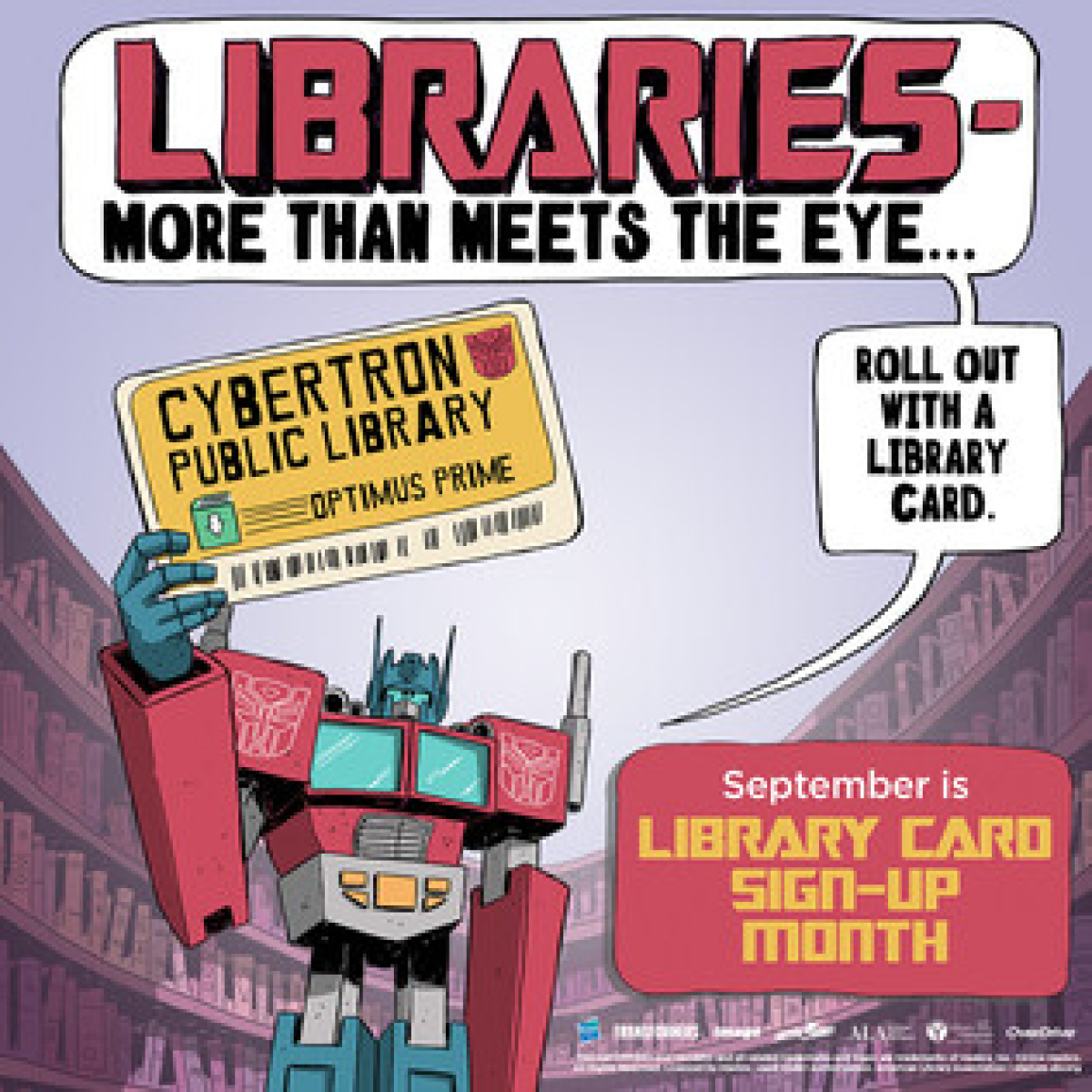 Roll Out to the Library this September for Library Card Sign-Up Month!