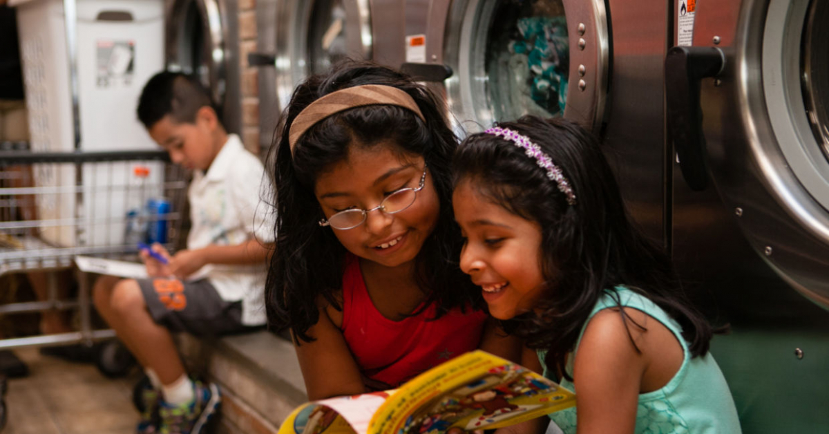 Wash &amp; Learn at Wilkes Laundromat